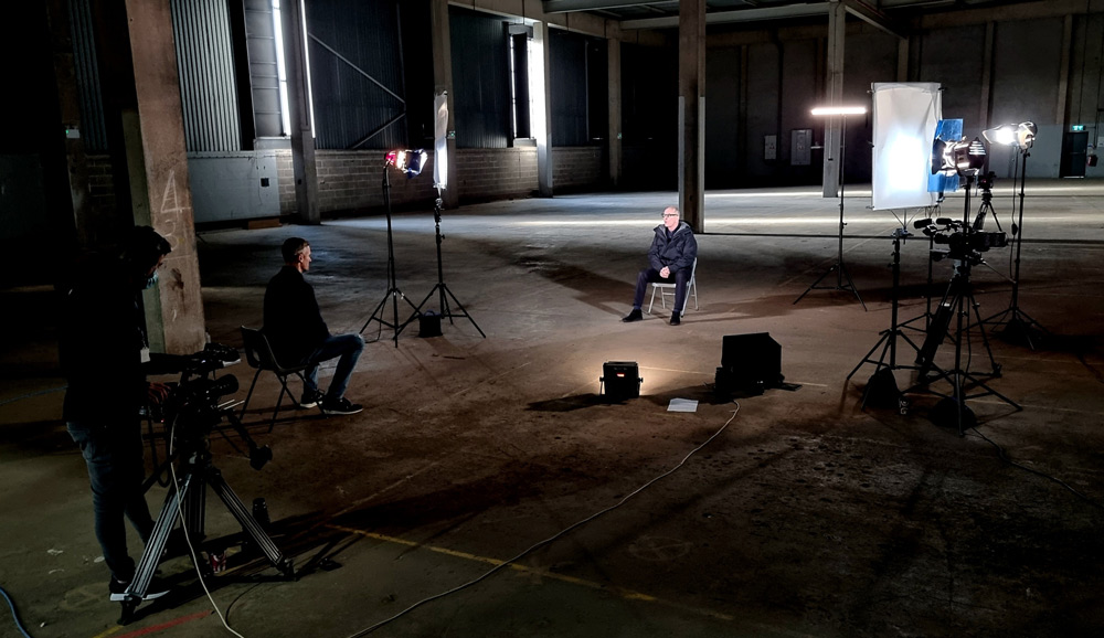 broadcast tv film shoot
